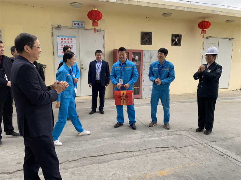 万搏（中国）
万搏（中国）2019年新春开工慰问